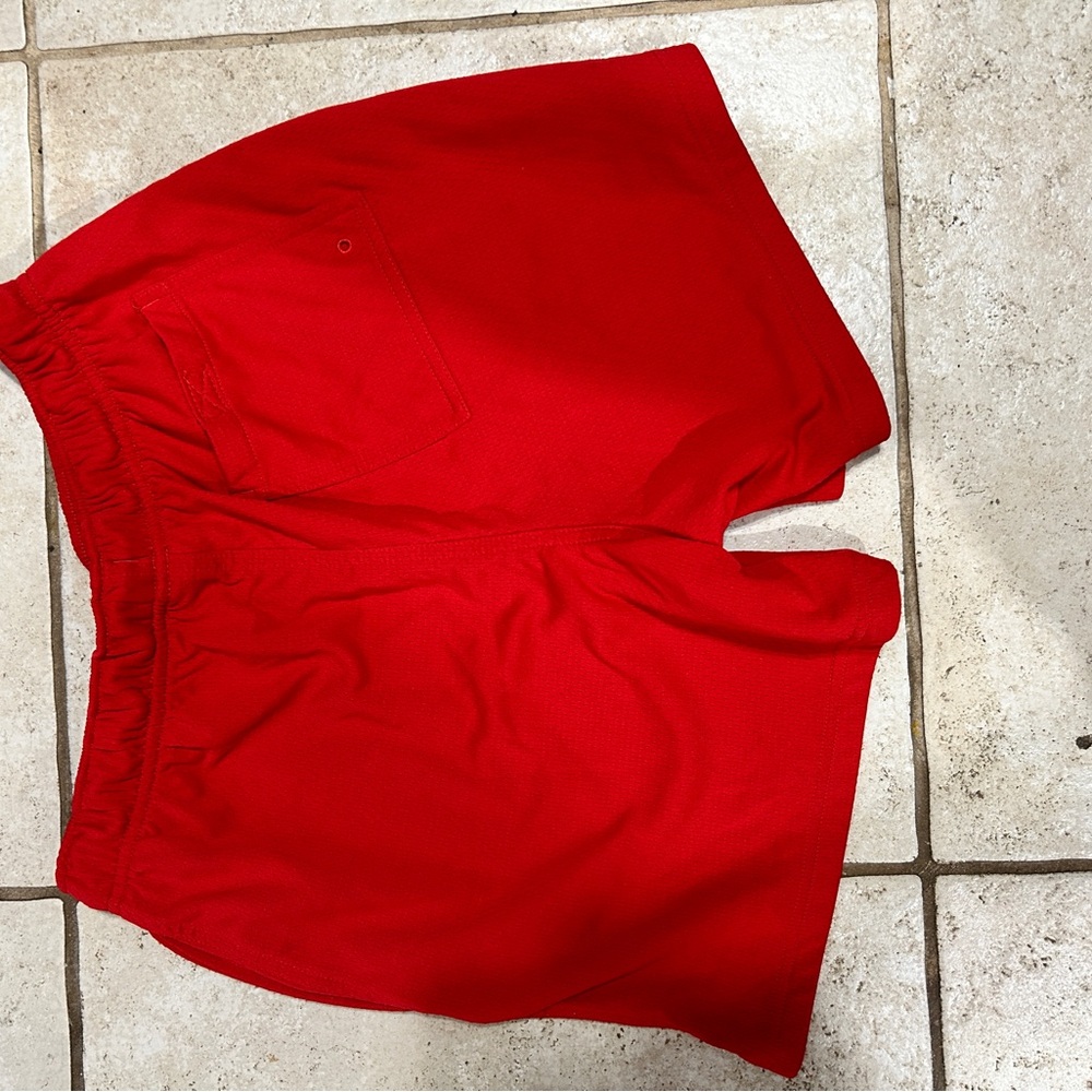 Nike Vibrant Red Women's Athletic Shorts